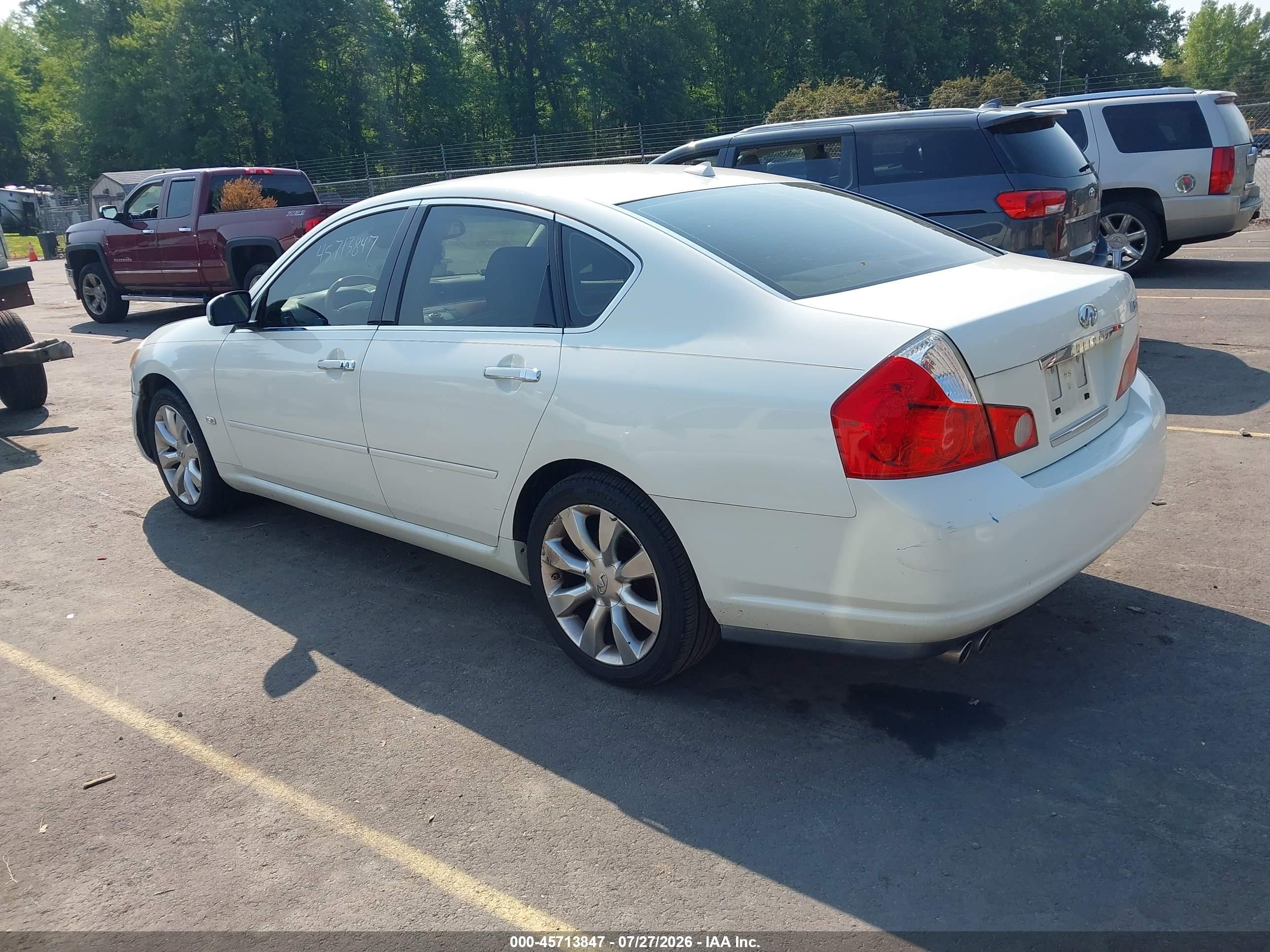 2006 Infiniti M35x   Белый vin: JNKAY01F46M257498