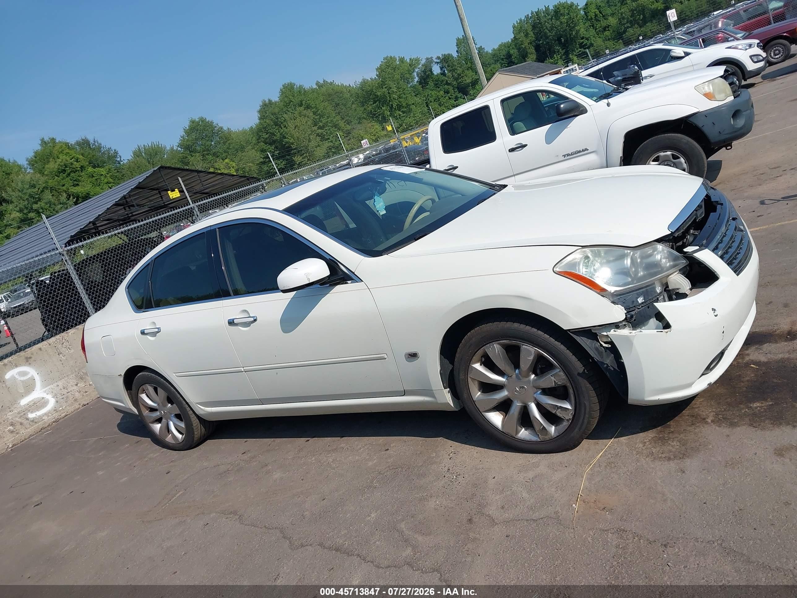 2006 Infiniti M35x   Белый vin: JNKAY01F46M257498