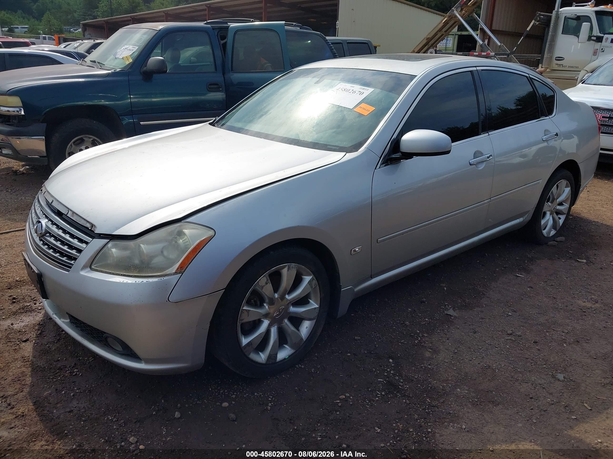 2006 Infiniti M35x   Silver vin: JNKAY01F46M265892