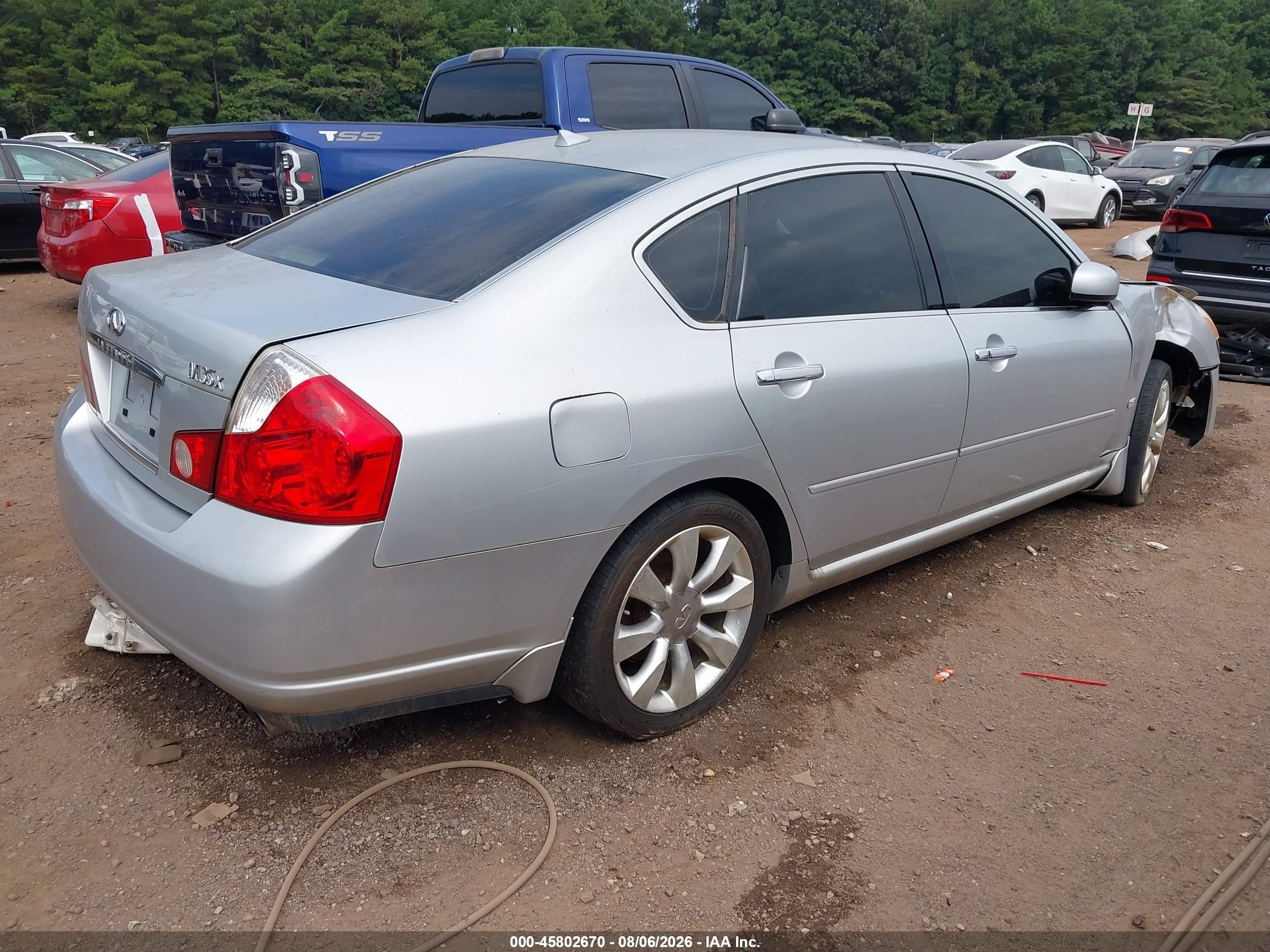 2006 Infiniti M35x   Silver vin: JNKAY01F46M265892