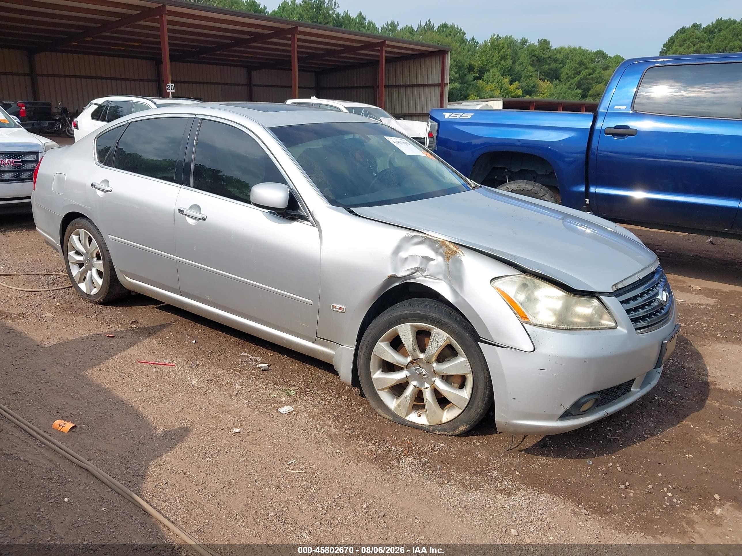 2006 Infiniti M35x   Серебряный vin: JNKAY01F46M265892