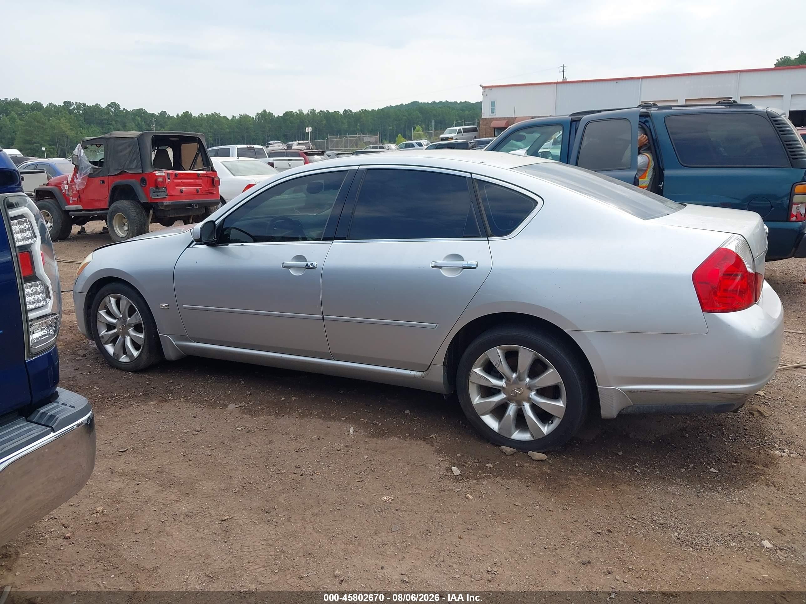 2006 Infiniti M35x   Silver vin: JNKAY01F46M265892