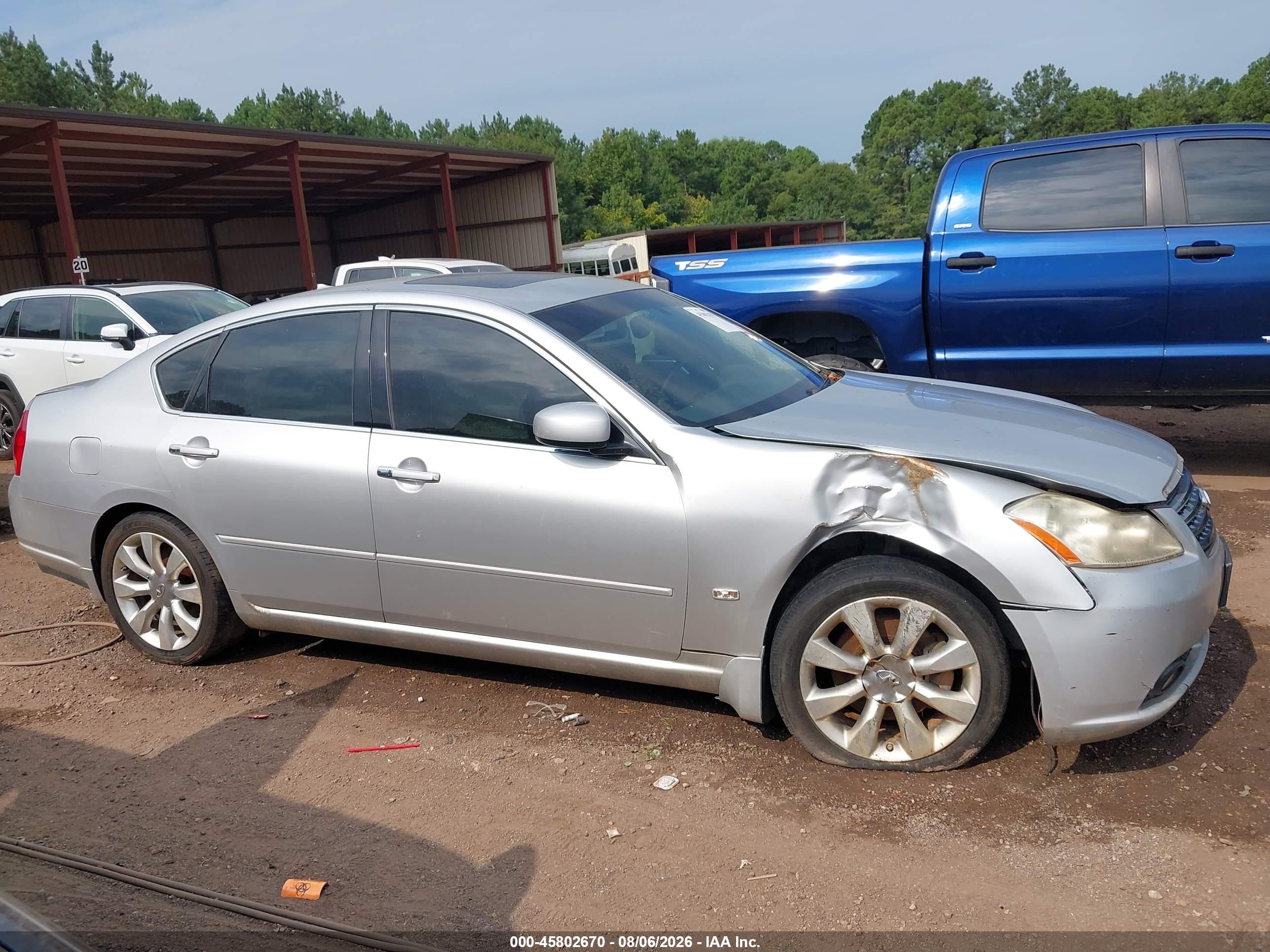 2006 Infiniti M35x   Silver vin: JNKAY01F46M265892