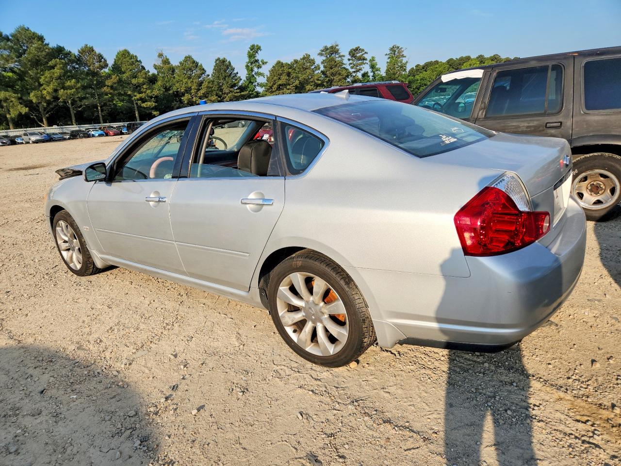 2007 Infiniti M35 X Серебряный vin: JNKAY01F47M462742