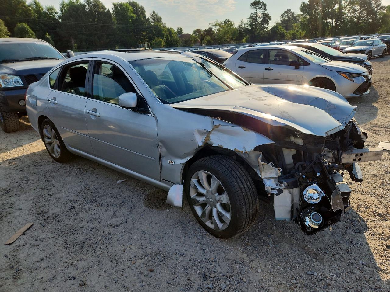 2007 Infiniti M35 X Серебряный vin: JNKAY01F47M462742