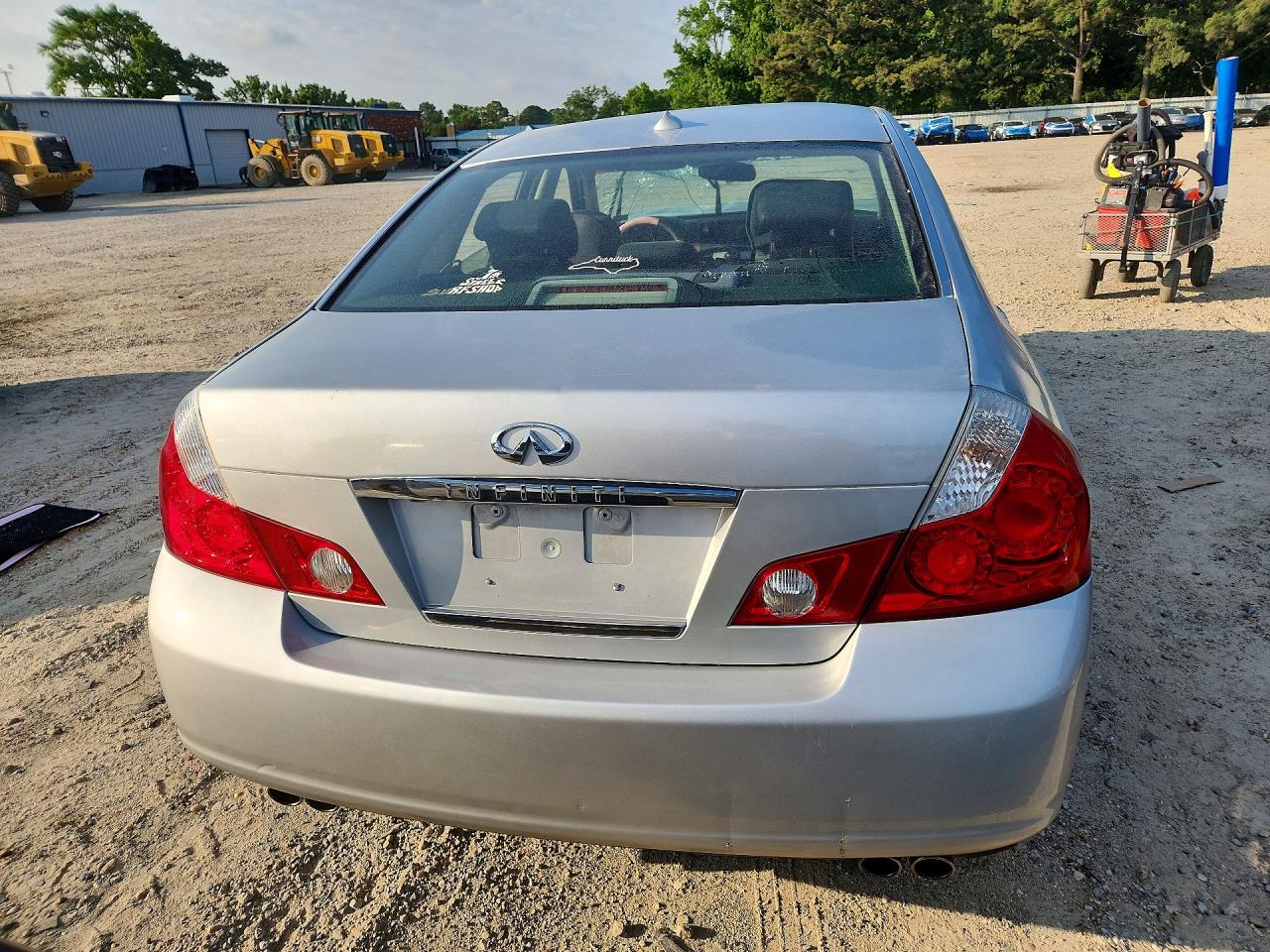2007 Infiniti M35 X Серебряный vin: JNKAY01F47M462742
