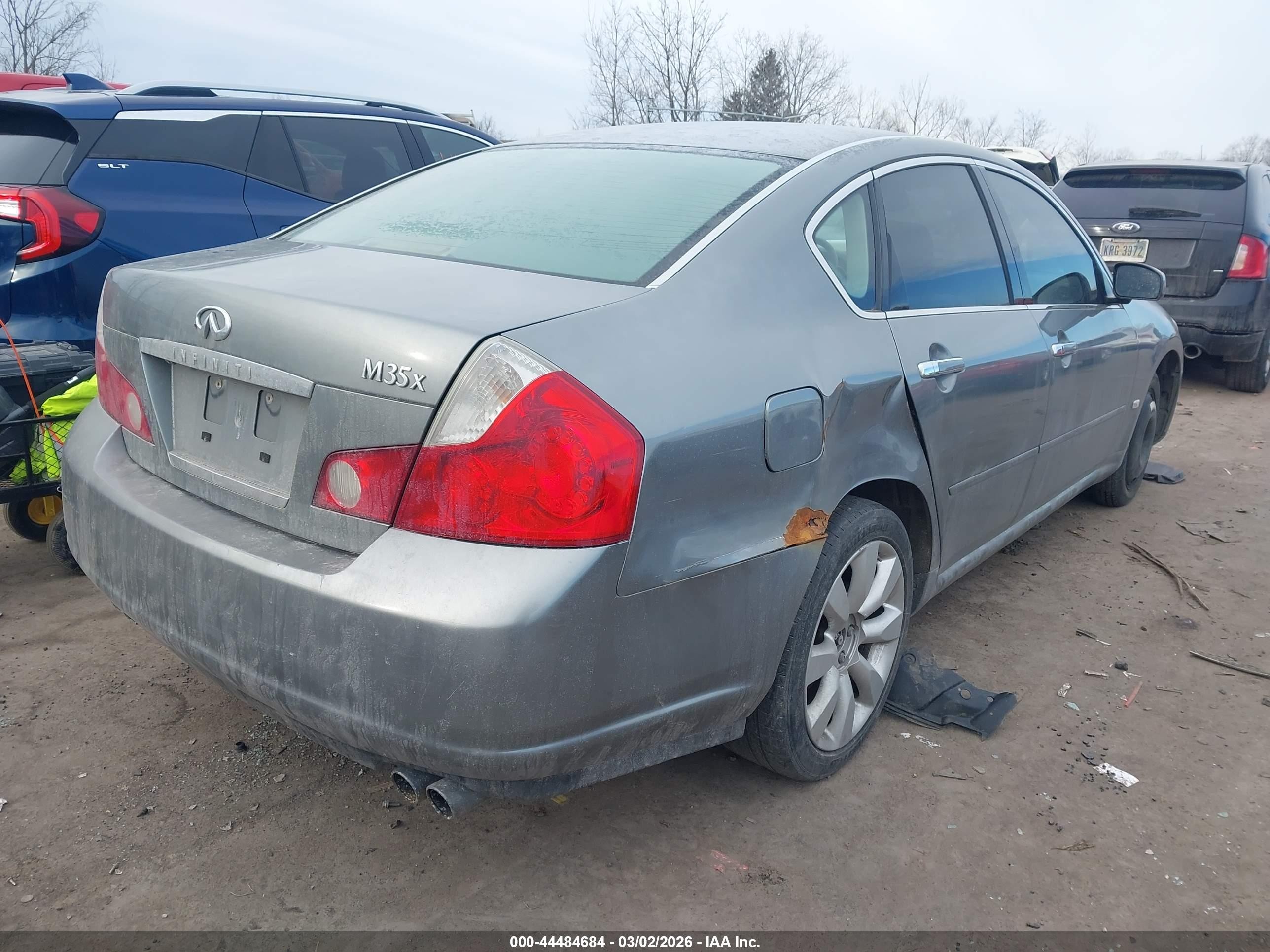 2006 Infiniti M35x   Серый vin: JNKAY01F56M260586