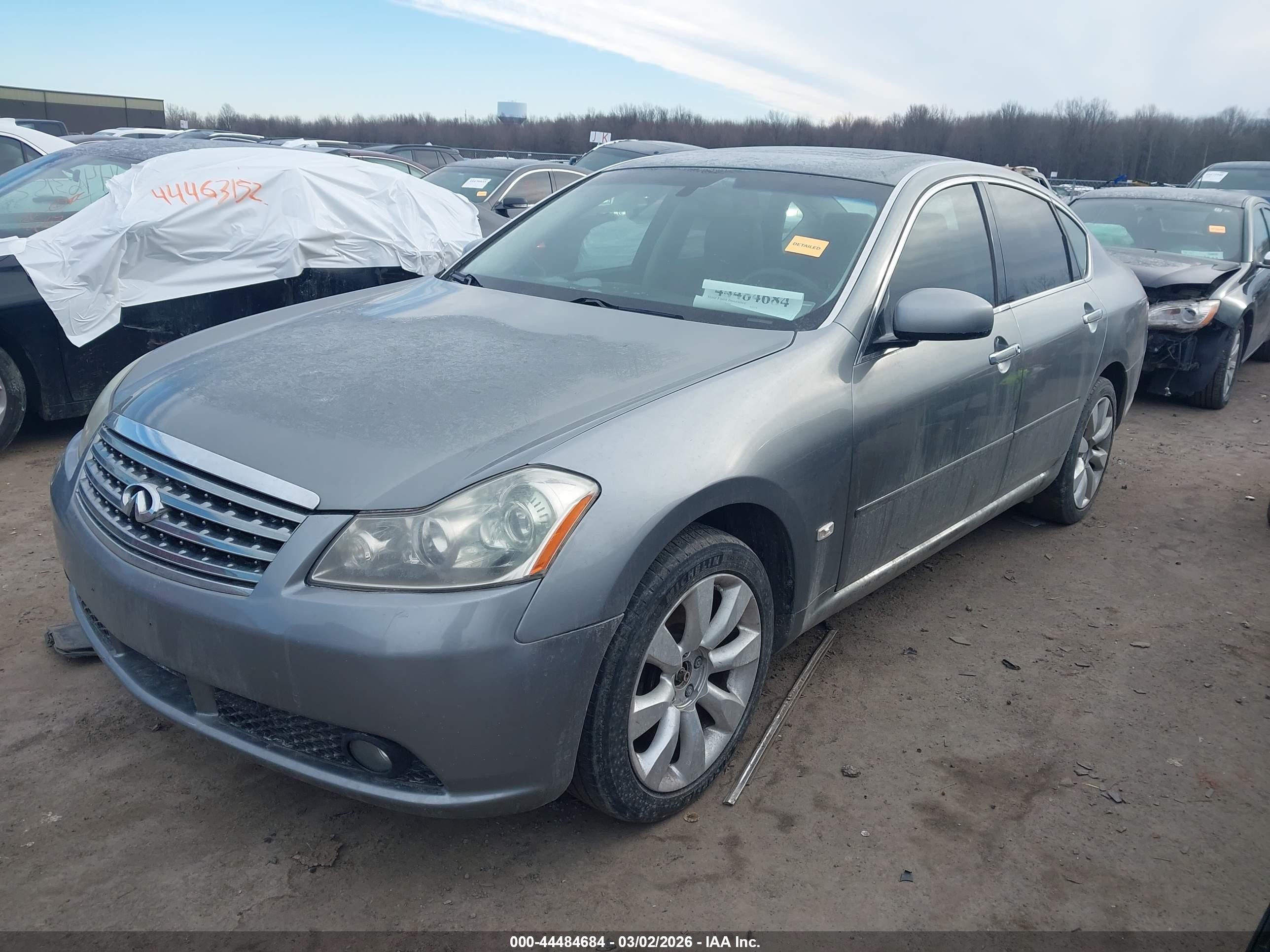 2006 Infiniti M35x   Серый vin: JNKAY01F56M260586