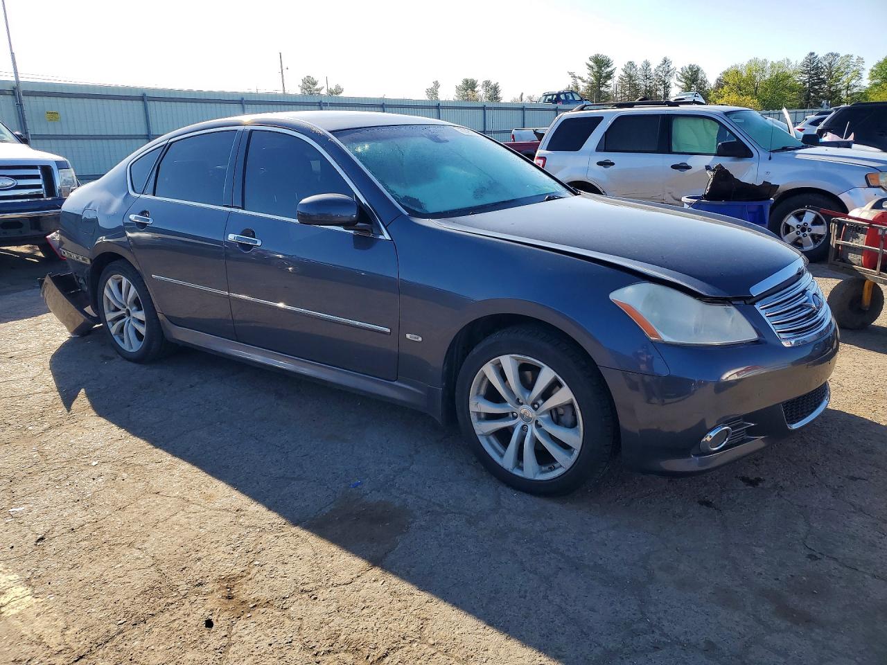 2008 Infiniti M35 X Gray vin: JNKAY01F58M650770