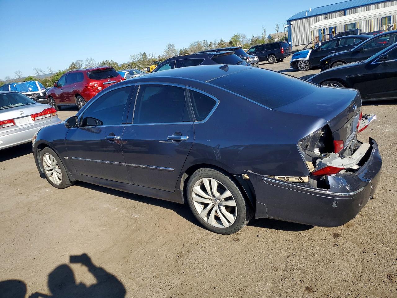 2008 Infiniti M35 X Gray vin: JNKAY01F58M650770