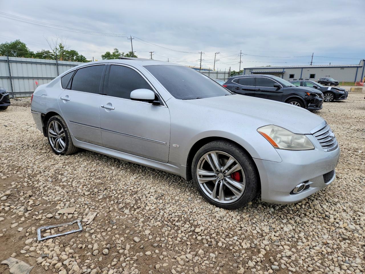 2008 Infiniti M35 X Серебряный vin: JNKAY01F58M652521
