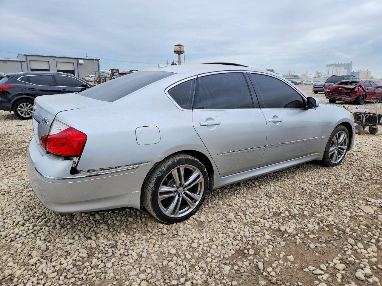 2008 Infiniti M35 X Серебряный vin: JNKAY01F58M652521