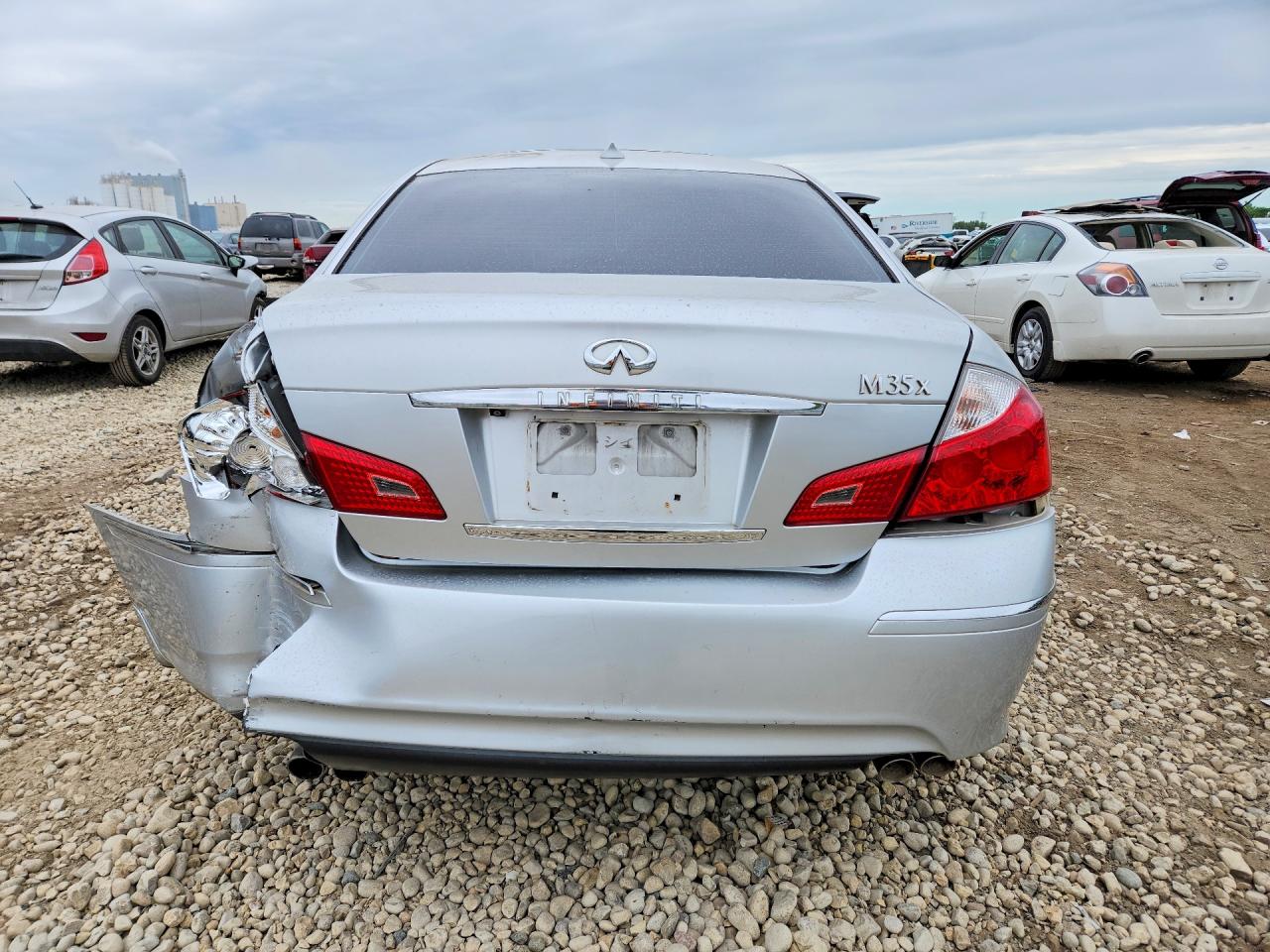 2008 Infiniti M35 X Серебряный vin: JNKAY01F58M652521