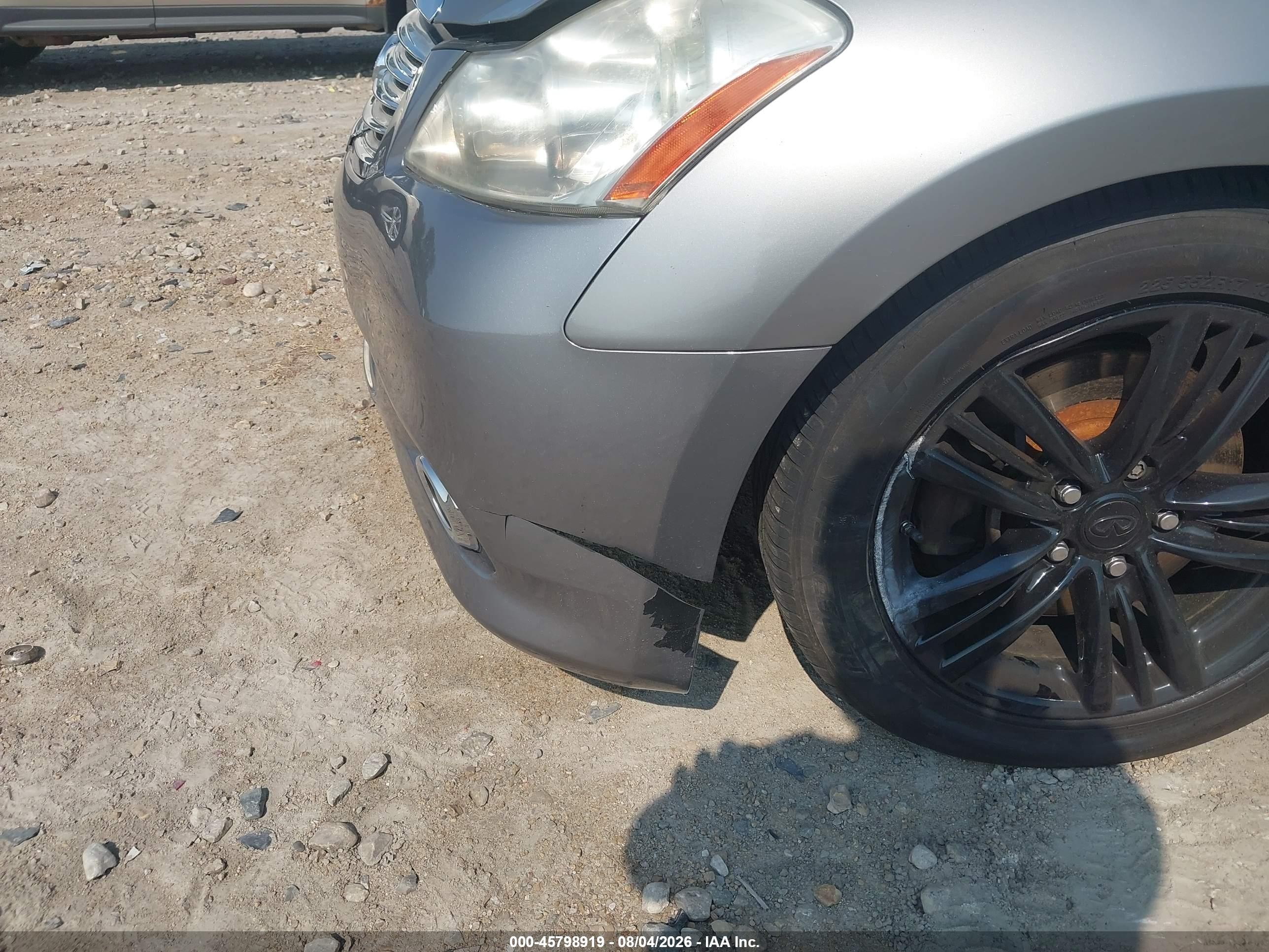 2008 Infiniti M35x   Gray vin: JNKAY01F58M652826