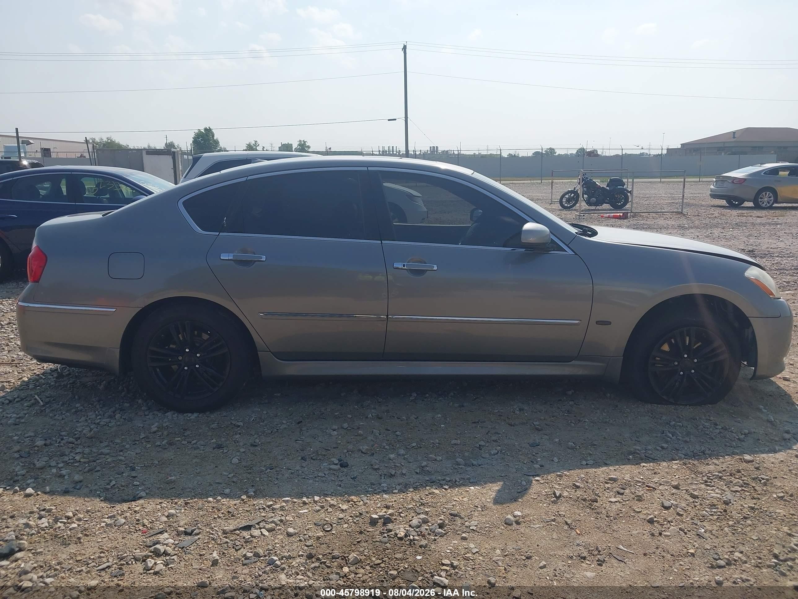 2008 Infiniti M35x   Gray vin: JNKAY01F58M652826