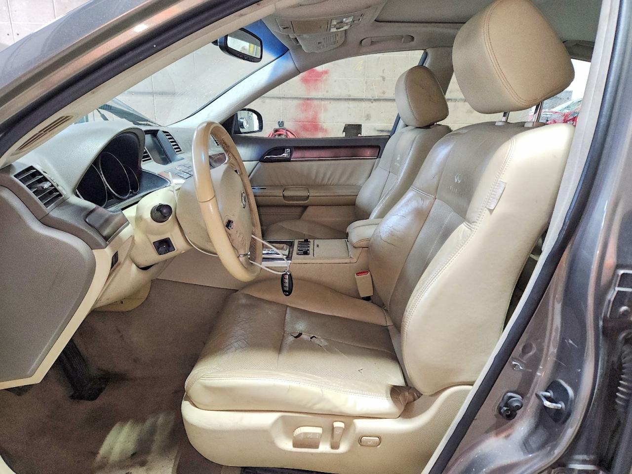 2008 Infiniti M35 X Gray vin: JNKAY01F58M653183
