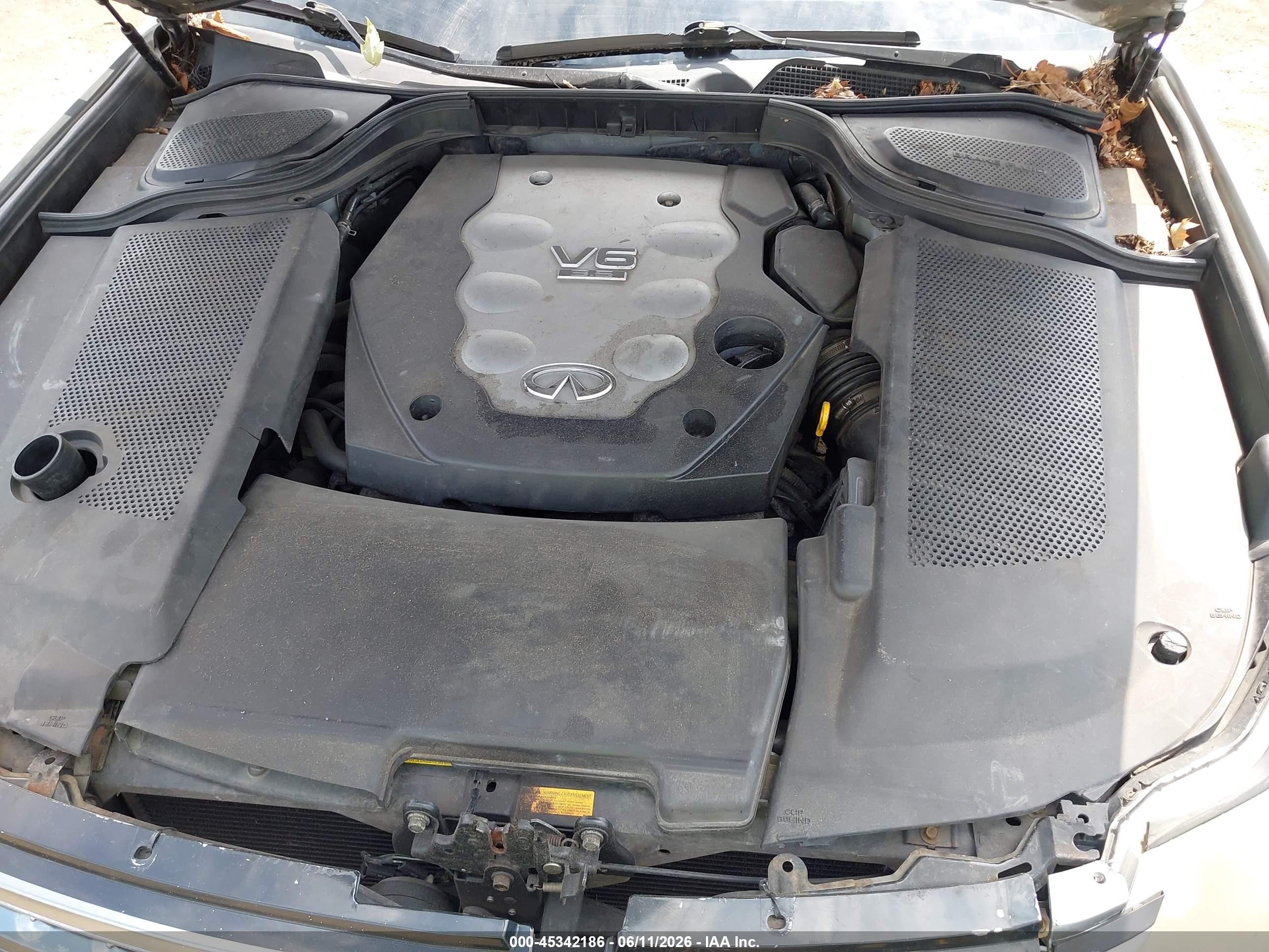 2006 Infiniti M35x Silver vin: JNKAY01F66M253713