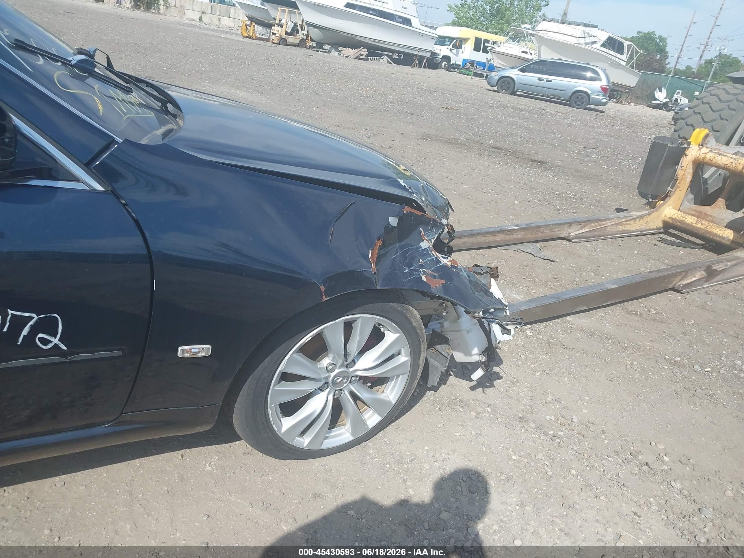 2006 Infiniti M35x   Blue vin: JNKAY01F66M264940