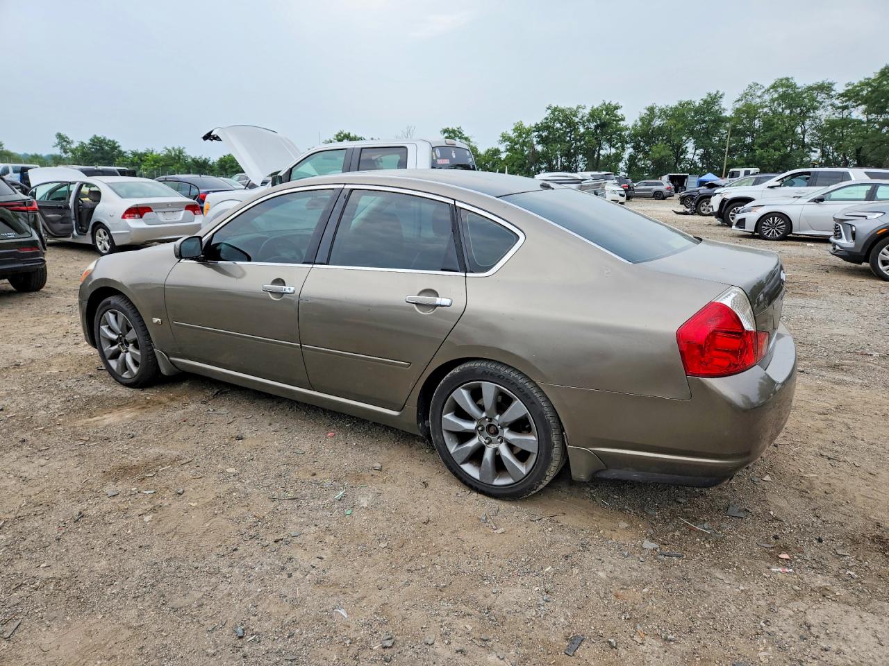 2007 Infiniti M35 X Brown vin: JNKAY01F67M460894
