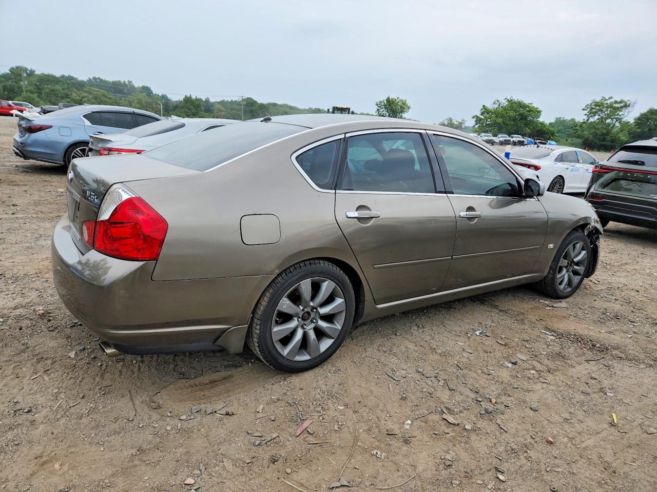 2007 Infiniti M35 X Brown vin: JNKAY01F67M460894