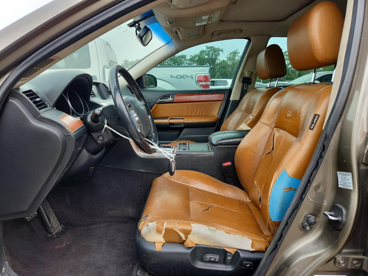 2007 Infiniti M35 X Brown vin: JNKAY01F67M460894