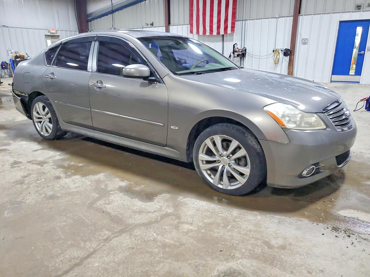2008 Infiniti M35 X Gray vin: JNKAY01F68M653547