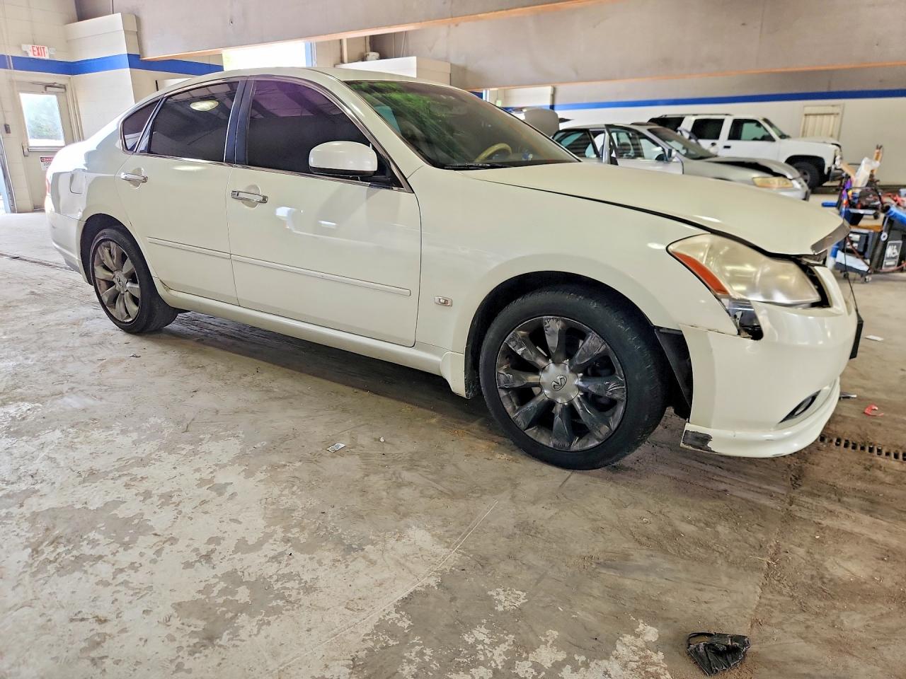 2006 Infiniti M35 Base White vin: JNKAY01F76M257480