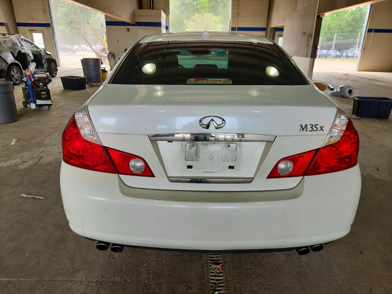 2006 Infiniti M35 Base White vin: JNKAY01F76M257480