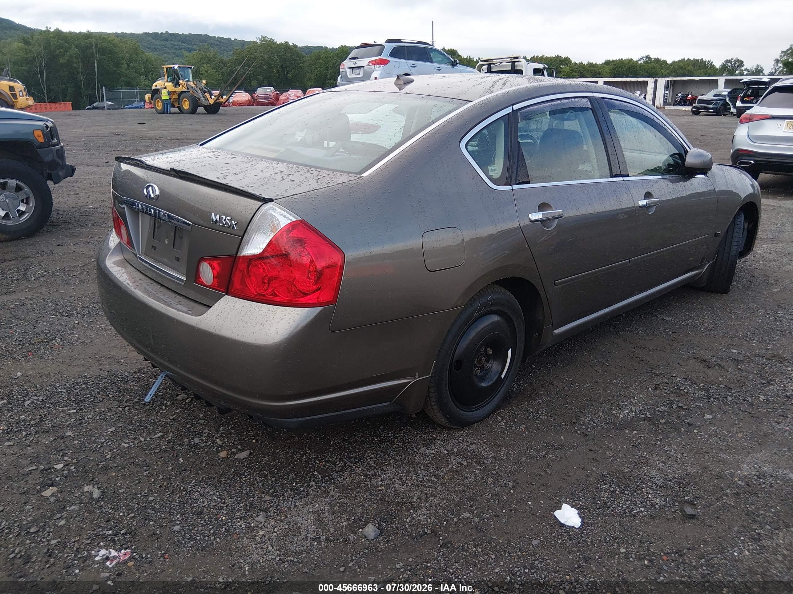 2006 Infiniti M35x   Gray vin: JNKAY01F76M262016