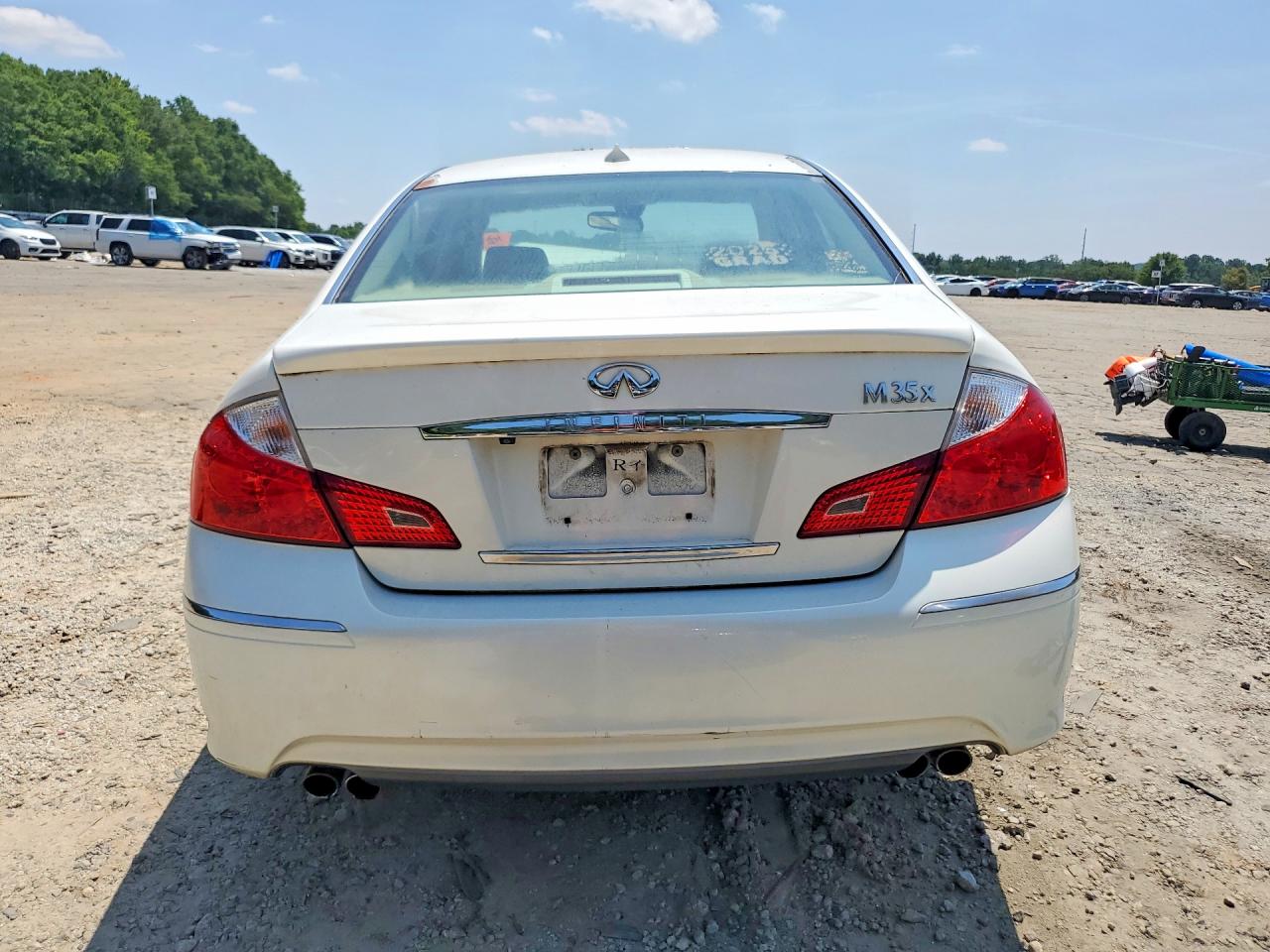 2008 Infiniti M35 X White vin: JNKAY01F78M652553