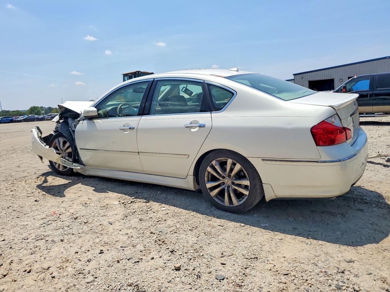 2008 Infiniti M35 X White vin: JNKAY01F78M652553