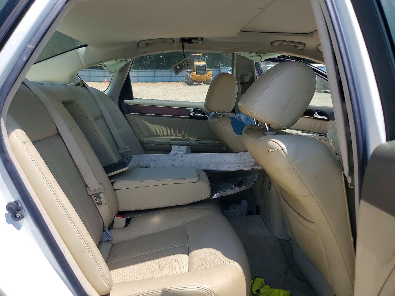 2008 Infiniti M35 X White vin: JNKAY01F78M652553