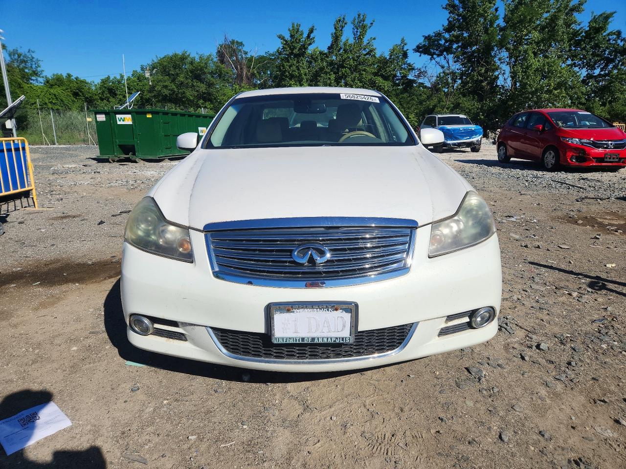 2008 Infiniti M35 X Белый vin: JNKAY01F78M654013