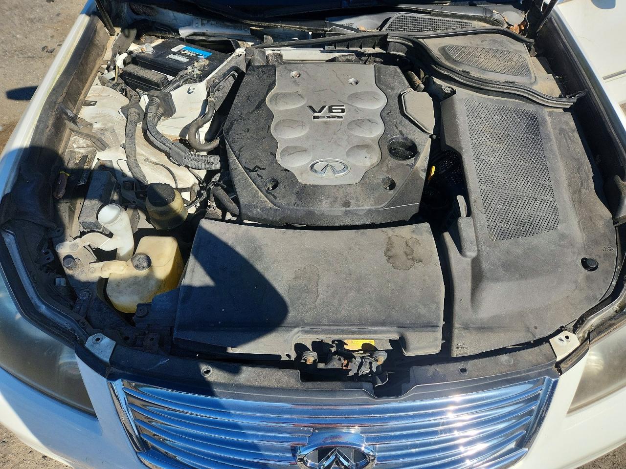 2008 Infiniti M35 X Белый vin: JNKAY01F78M654013