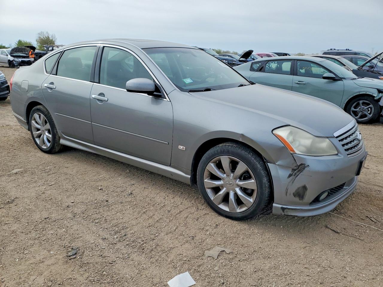 2007 Infiniti M35 X Gray vin: JNKAY01F87M452845