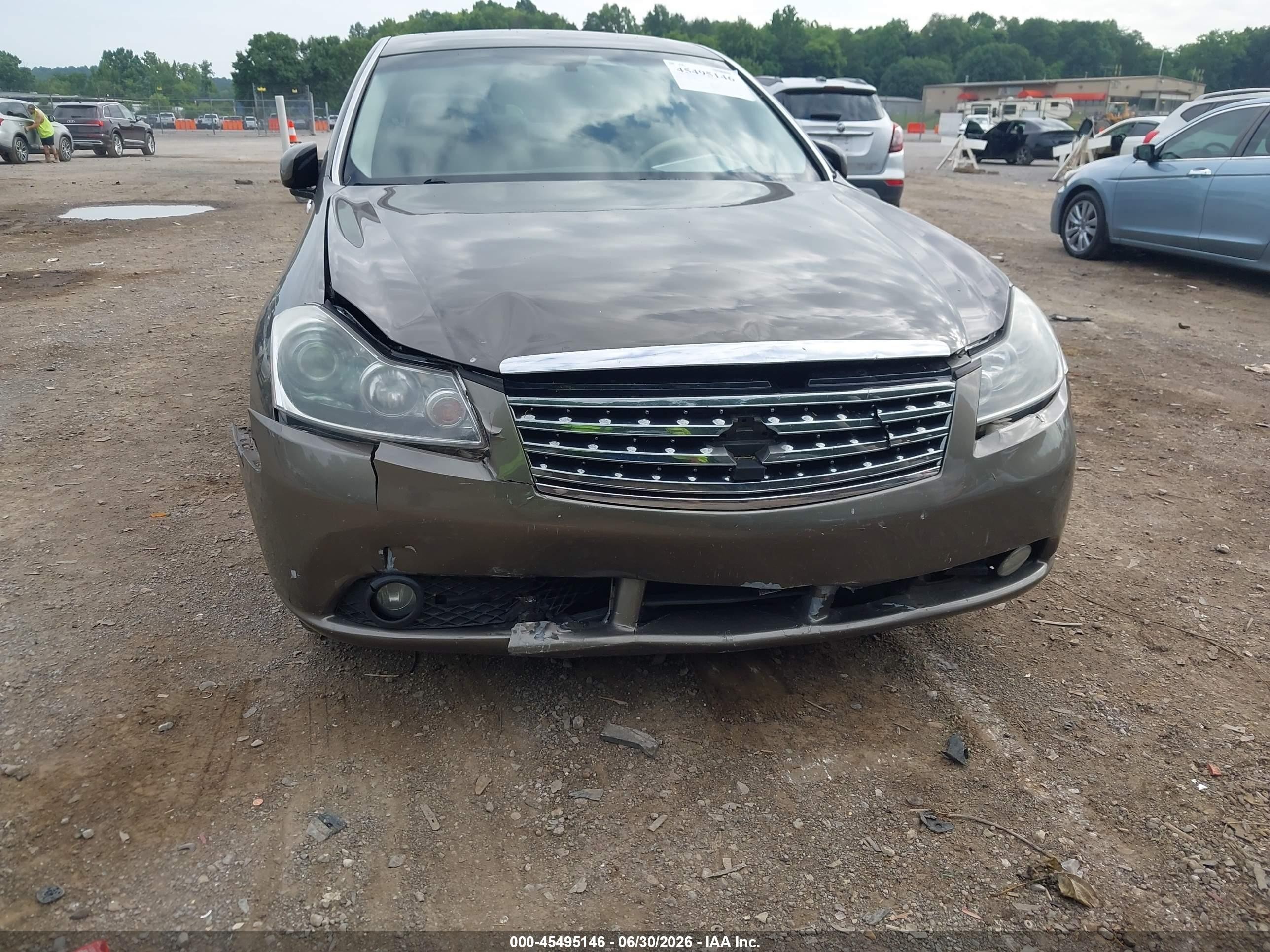 2007 Infiniti M35x   Brown vin: JNKAY01F87M458970