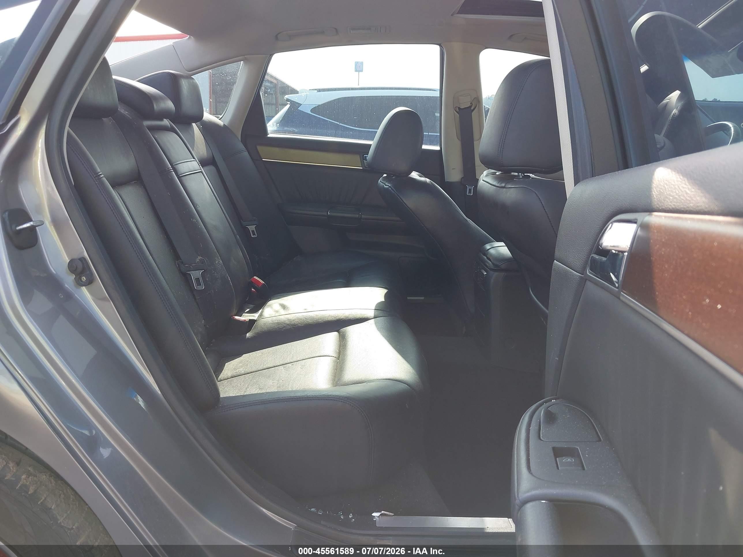 2008 Infiniti M35x   Gray vin: JNKAY01F88M654960