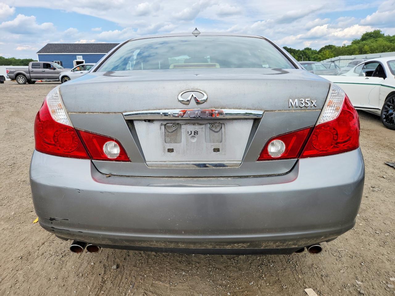 2007 Infiniti M35 X Silver vin: JNKAY01F97M455172