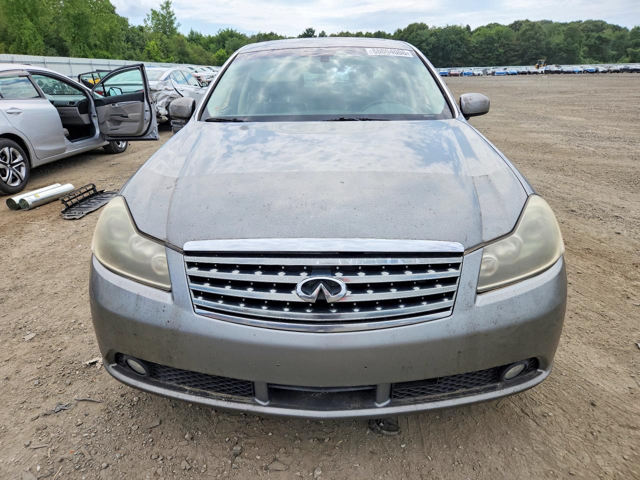 2007 Infiniti M35 X Silver vin: JNKAY01F97M455172