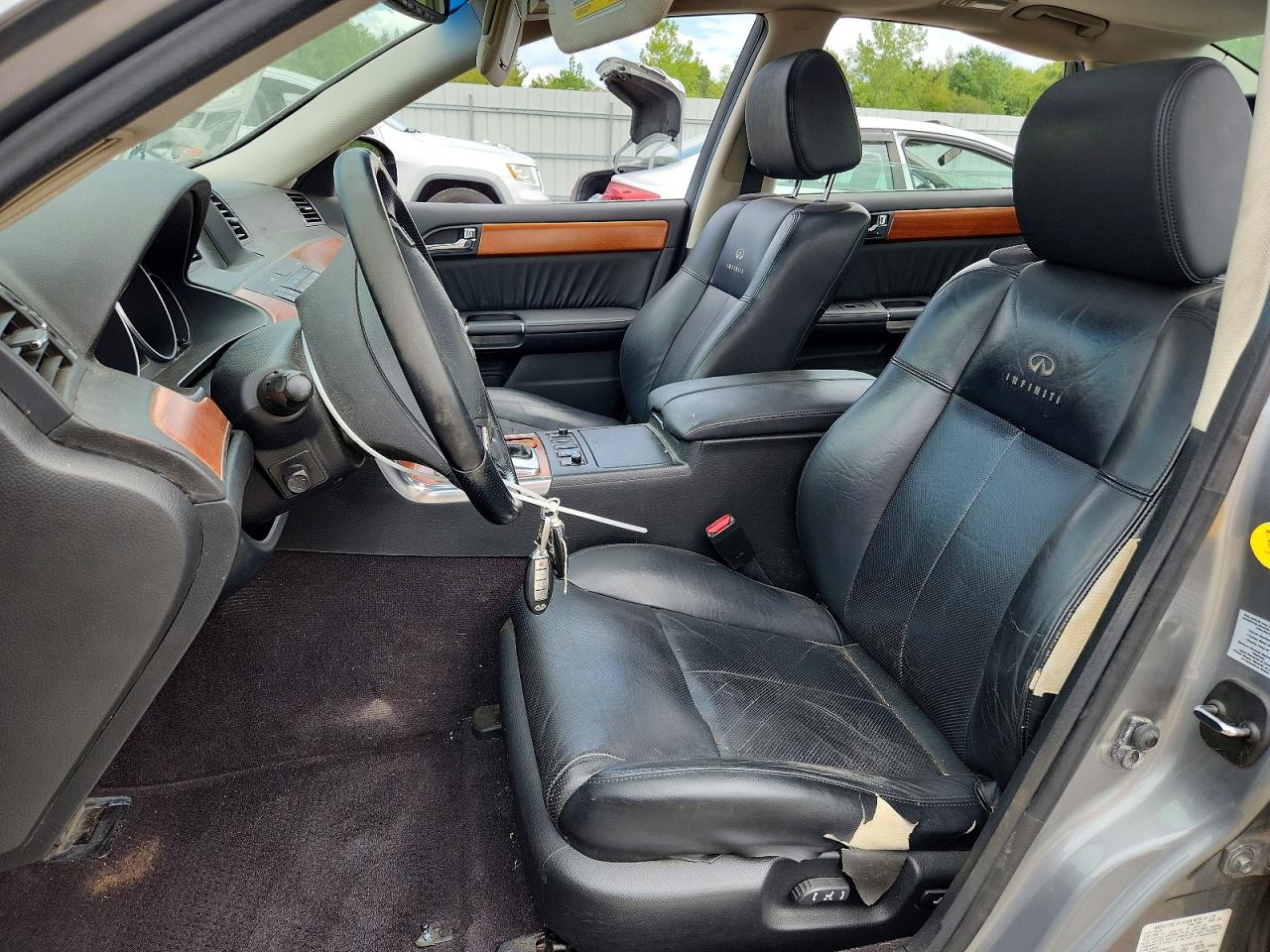 2007 Infiniti M35 X Silver vin: JNKAY01F97M455172