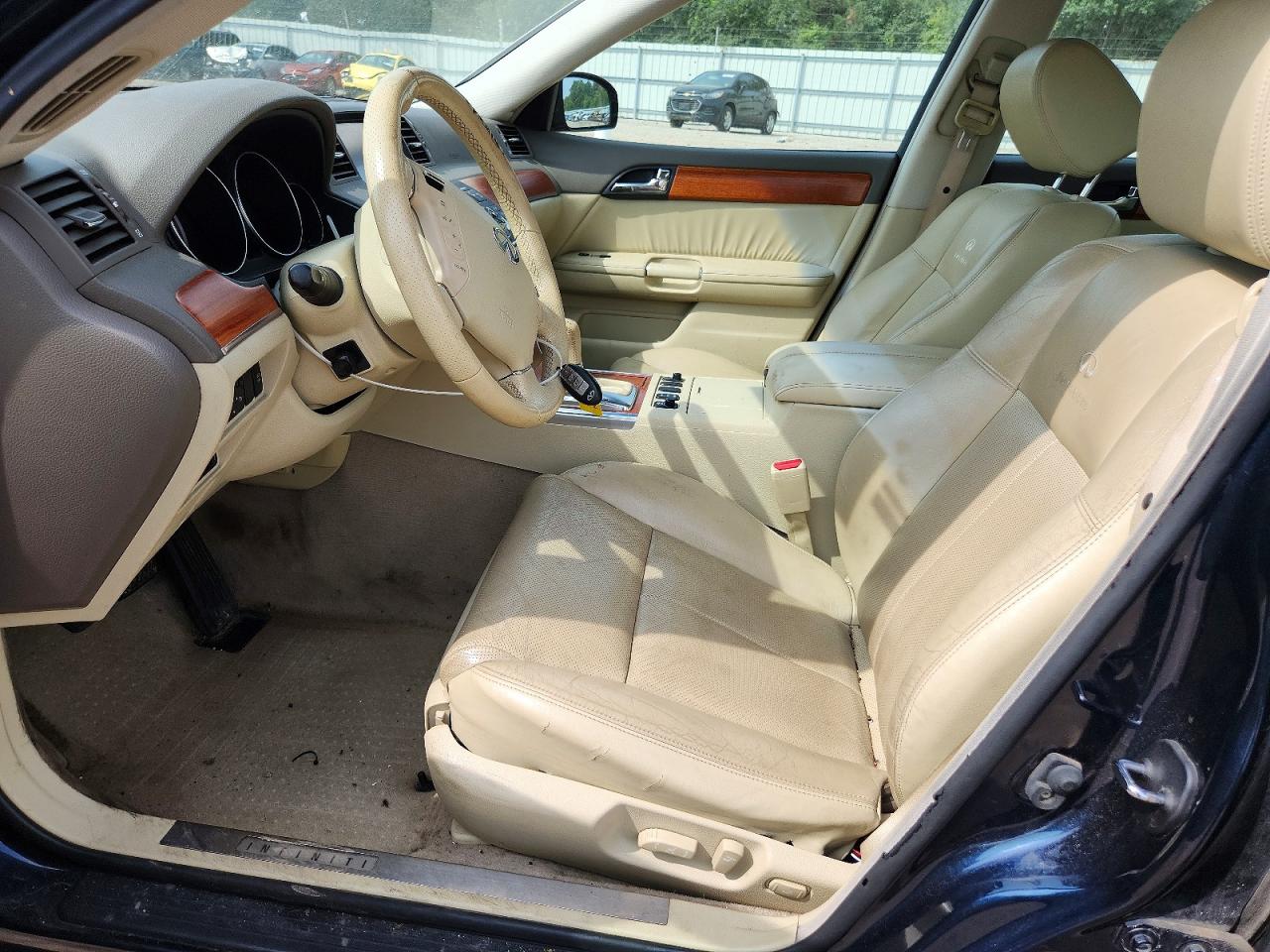 2007 Infiniti M35 X Blue vin: JNKAY01F97M456483