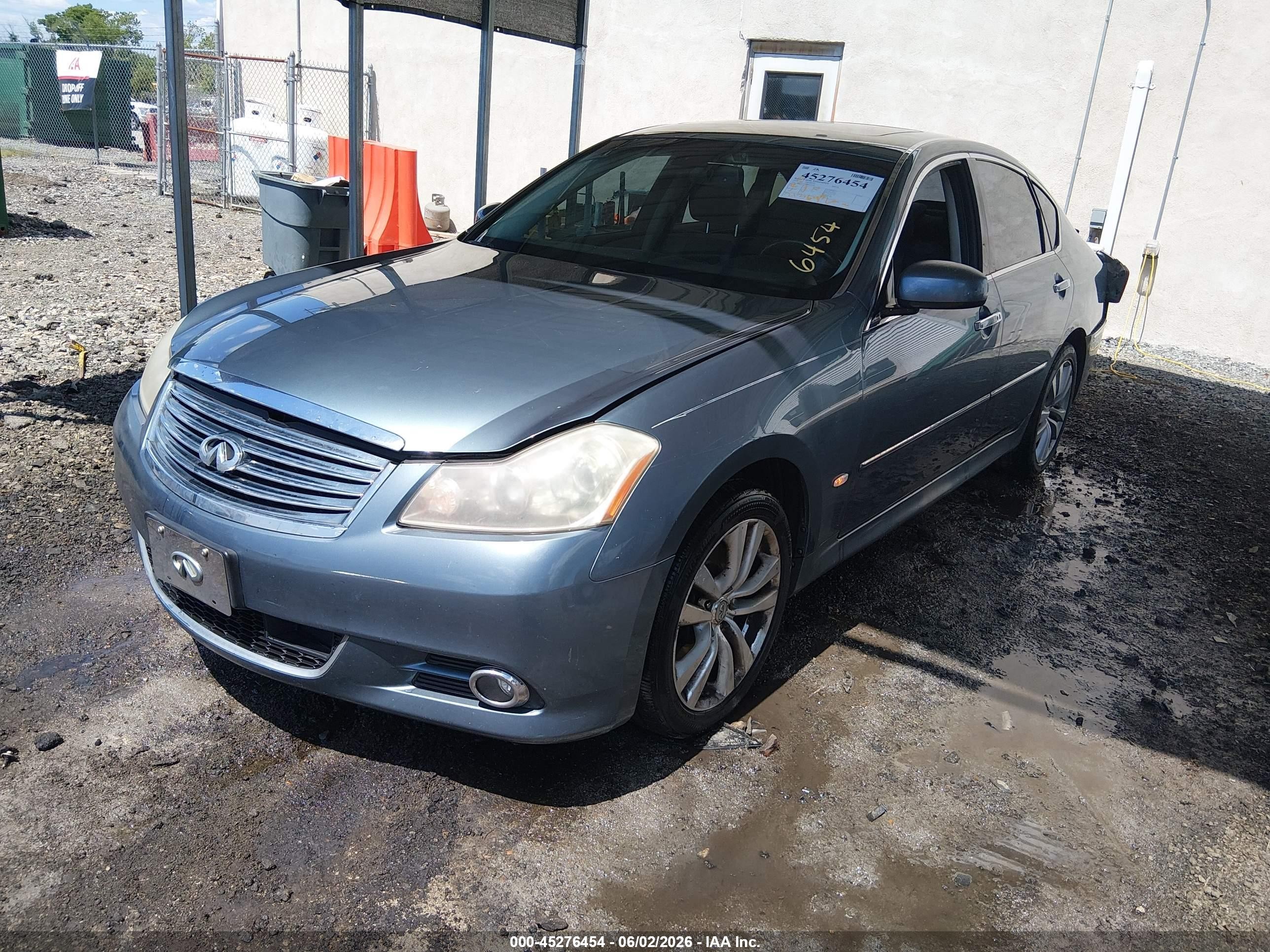 2008 Infiniti M35x   Синий vin: JNKAY01F98M653994