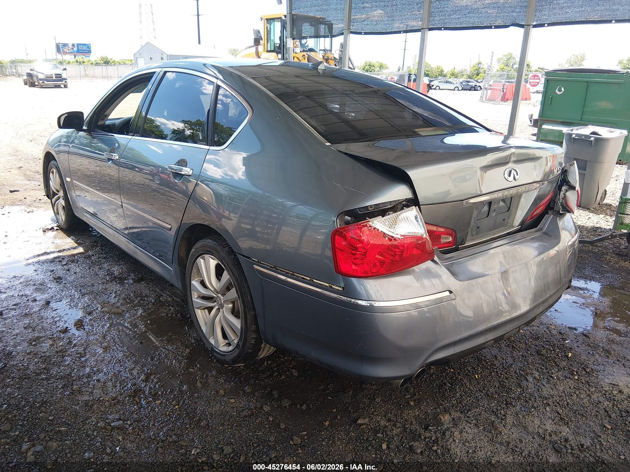 2008 Infiniti M35x   Синий vin: JNKAY01F98M653994