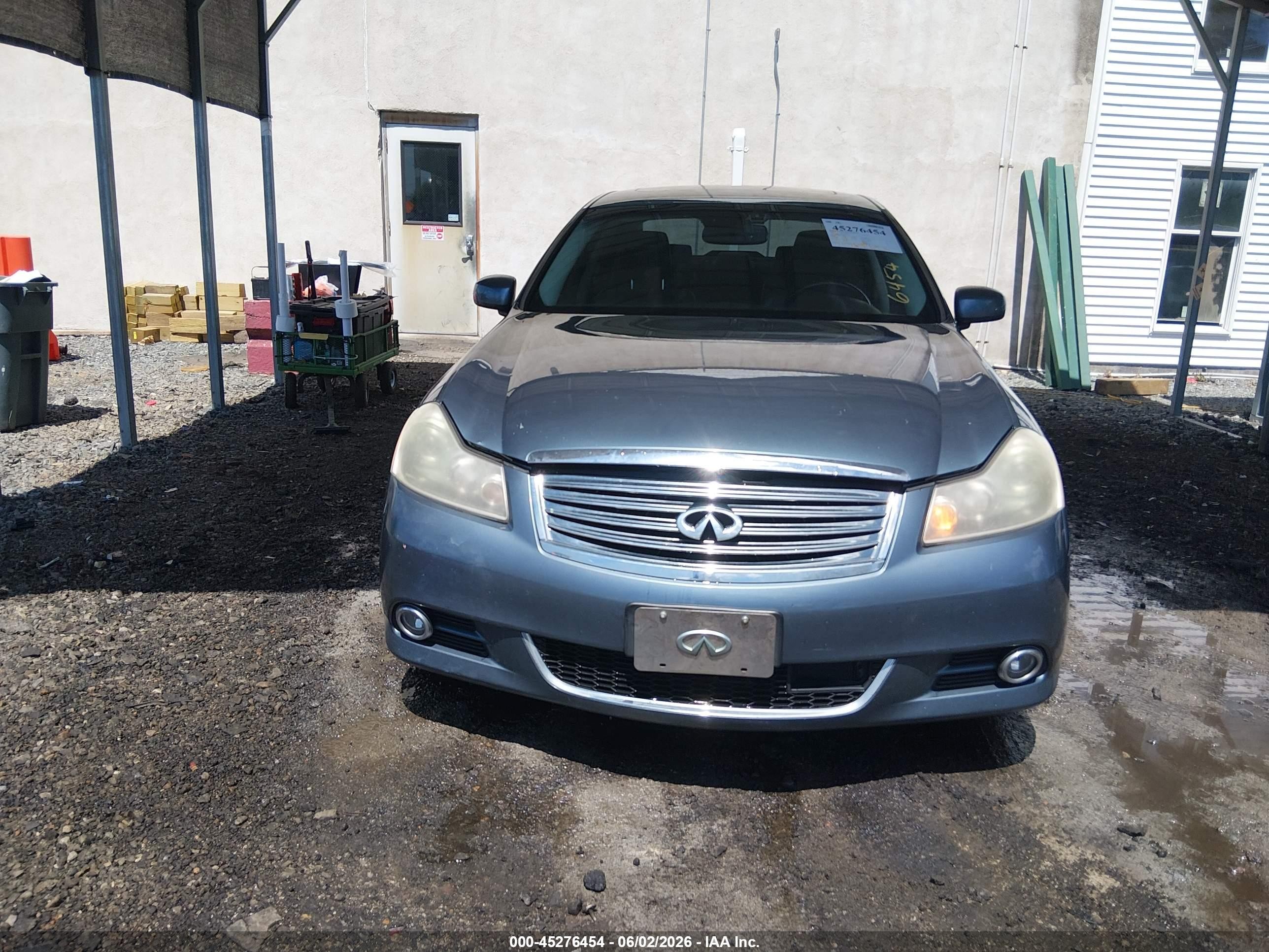 2008 Infiniti M35x   Синий vin: JNKAY01F98M653994