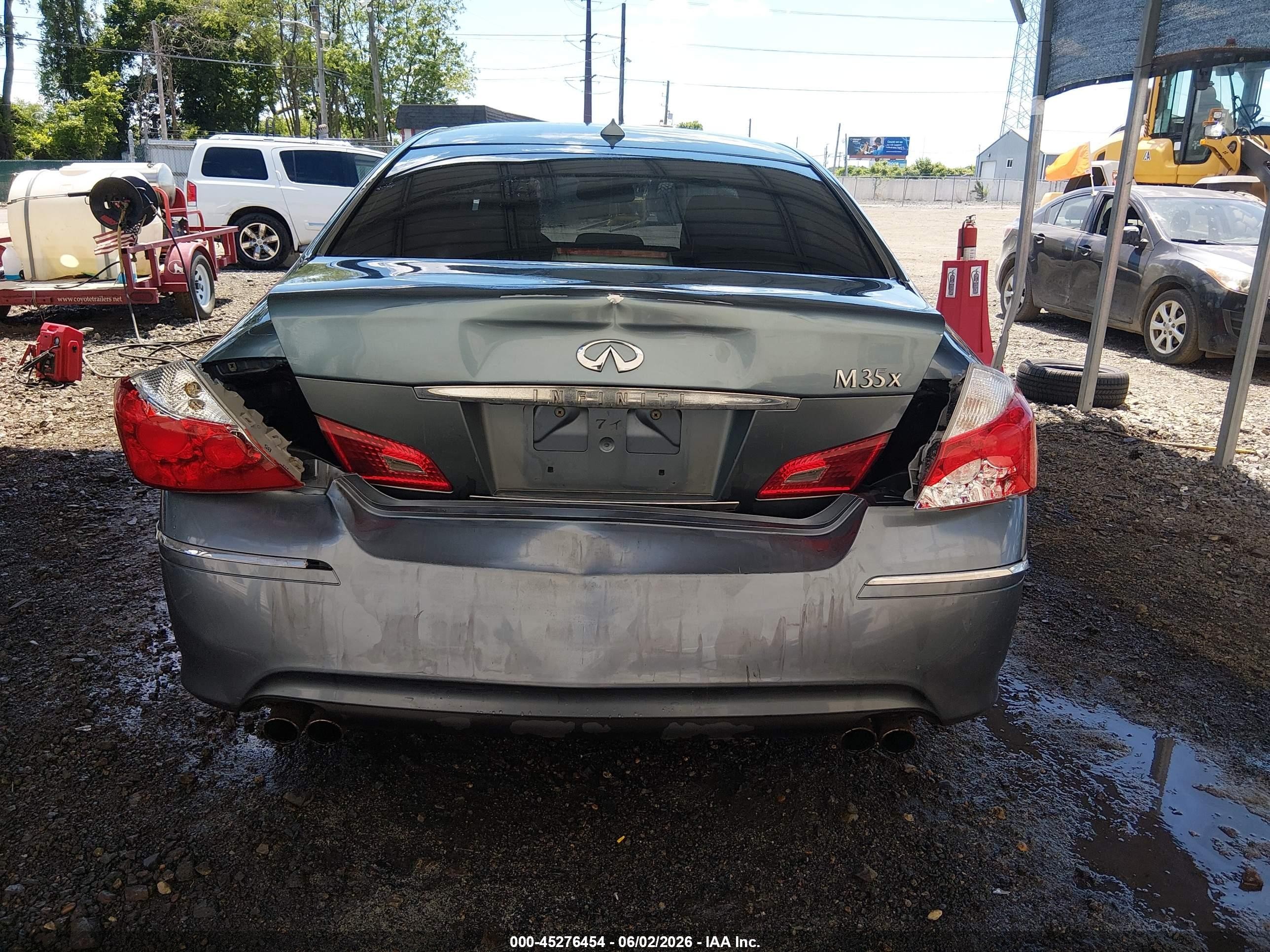 2008 Infiniti M35x   Синий vin: JNKAY01F98M653994