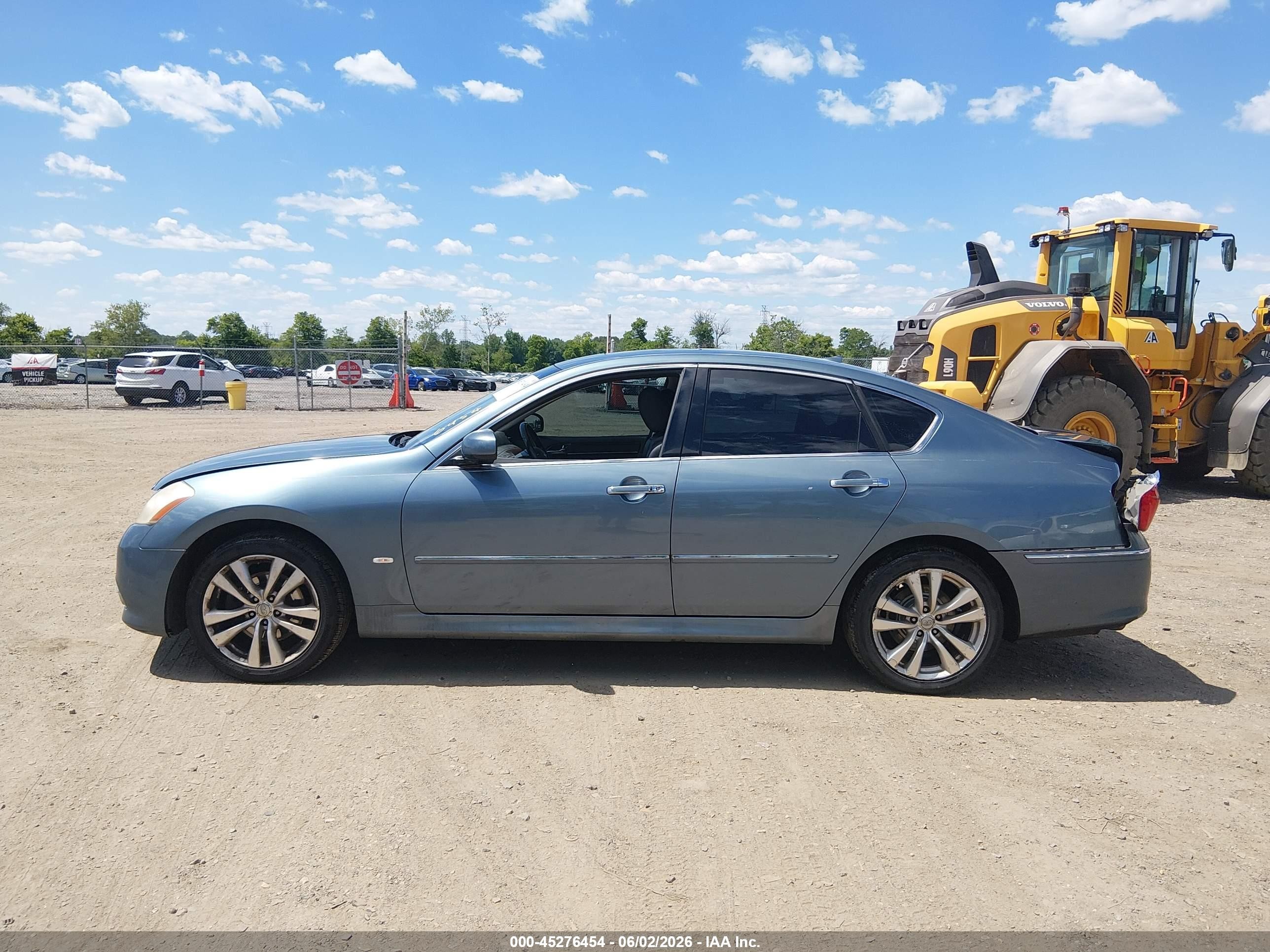 2008 Infiniti M35x   Синий vin: JNKAY01F98M653994