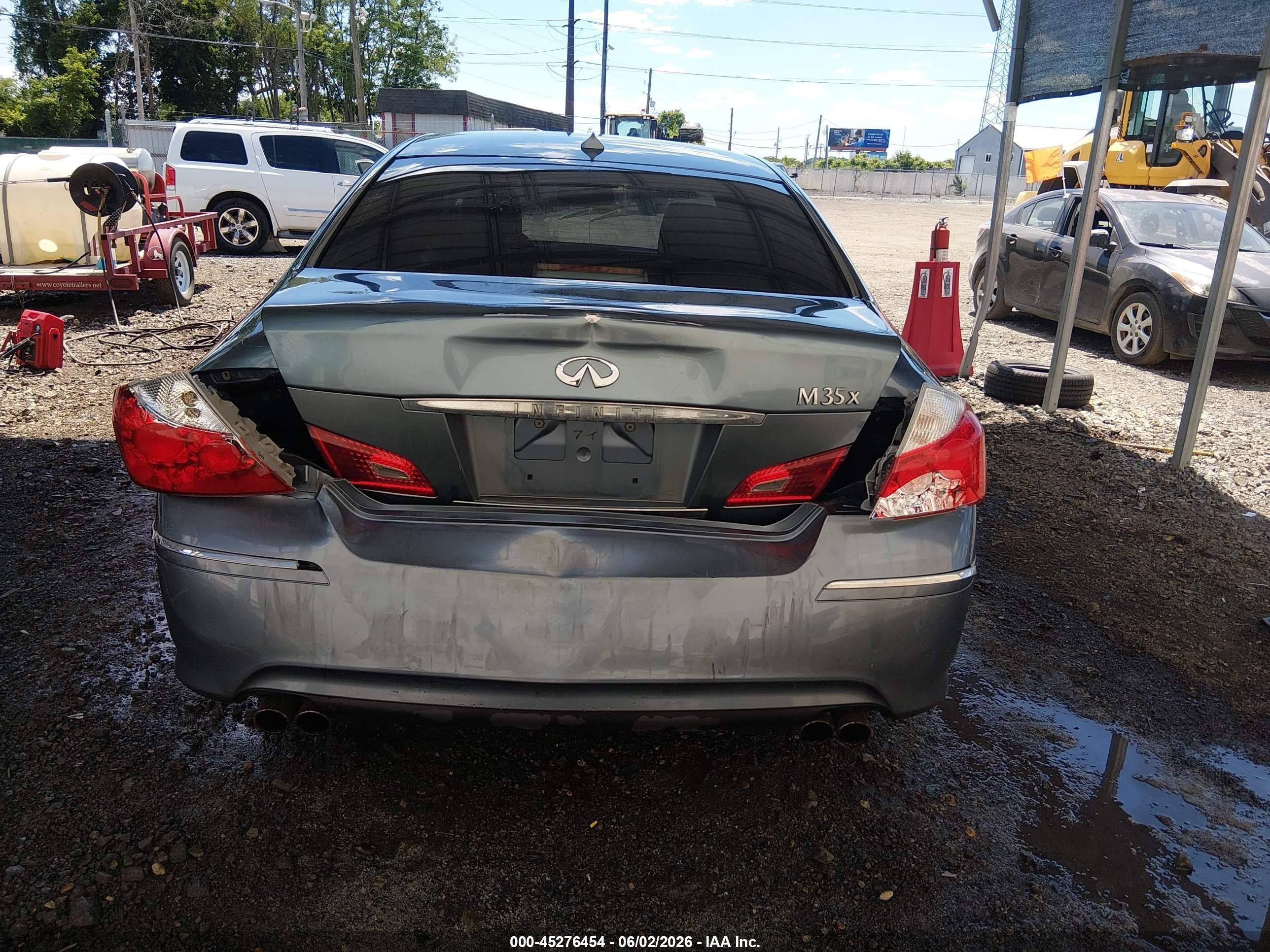 2008 Infiniti M35x   Синий vin: JNKAY01F98M653994