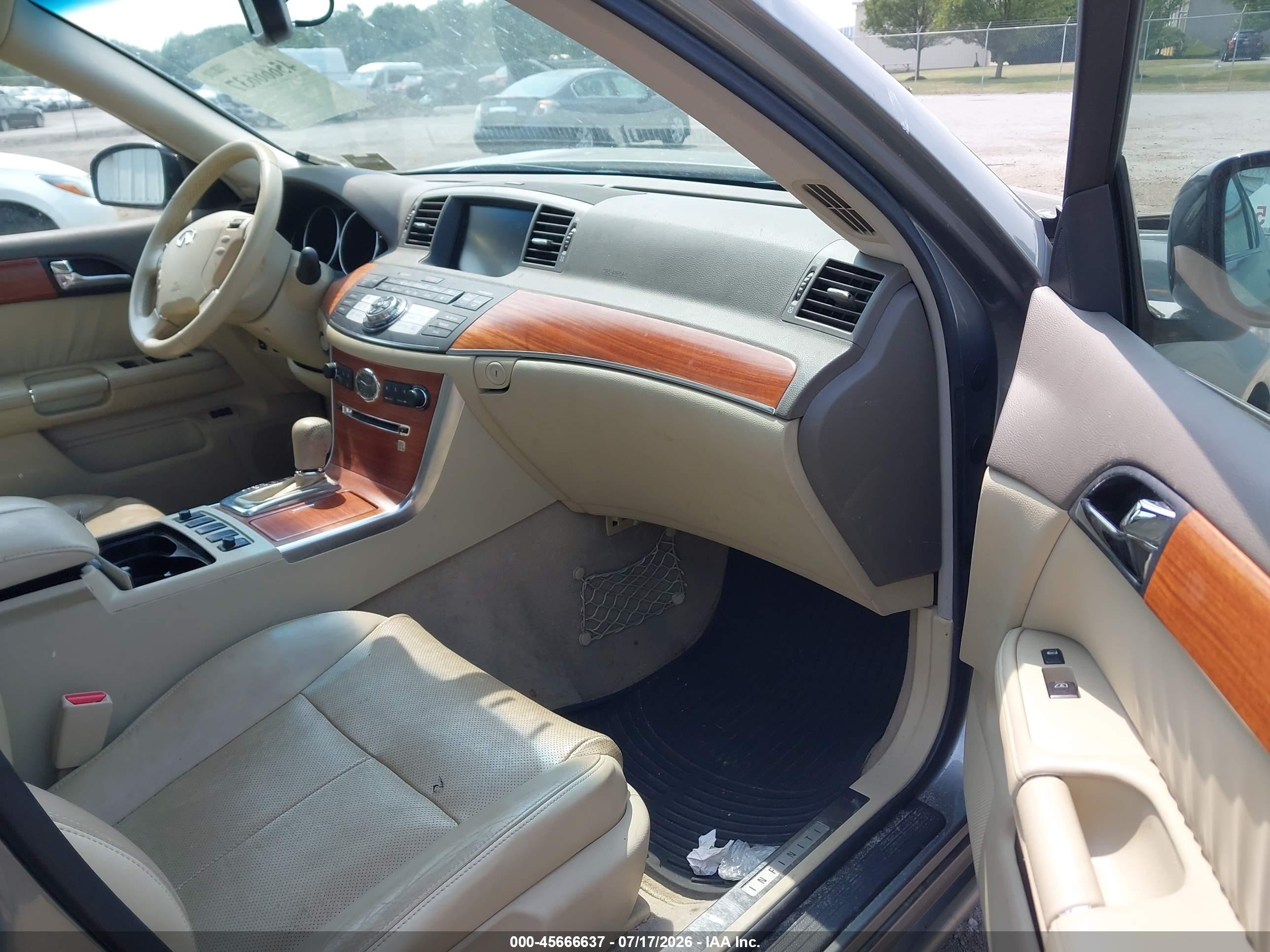2007 Infiniti M35x   Gray vin: JNKAY01FX7M450790
