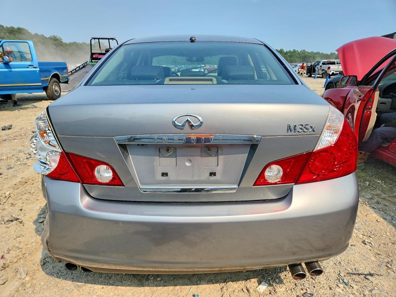 2007 Infiniti M35 X Silver vin: JNKAY01FX7M450806
