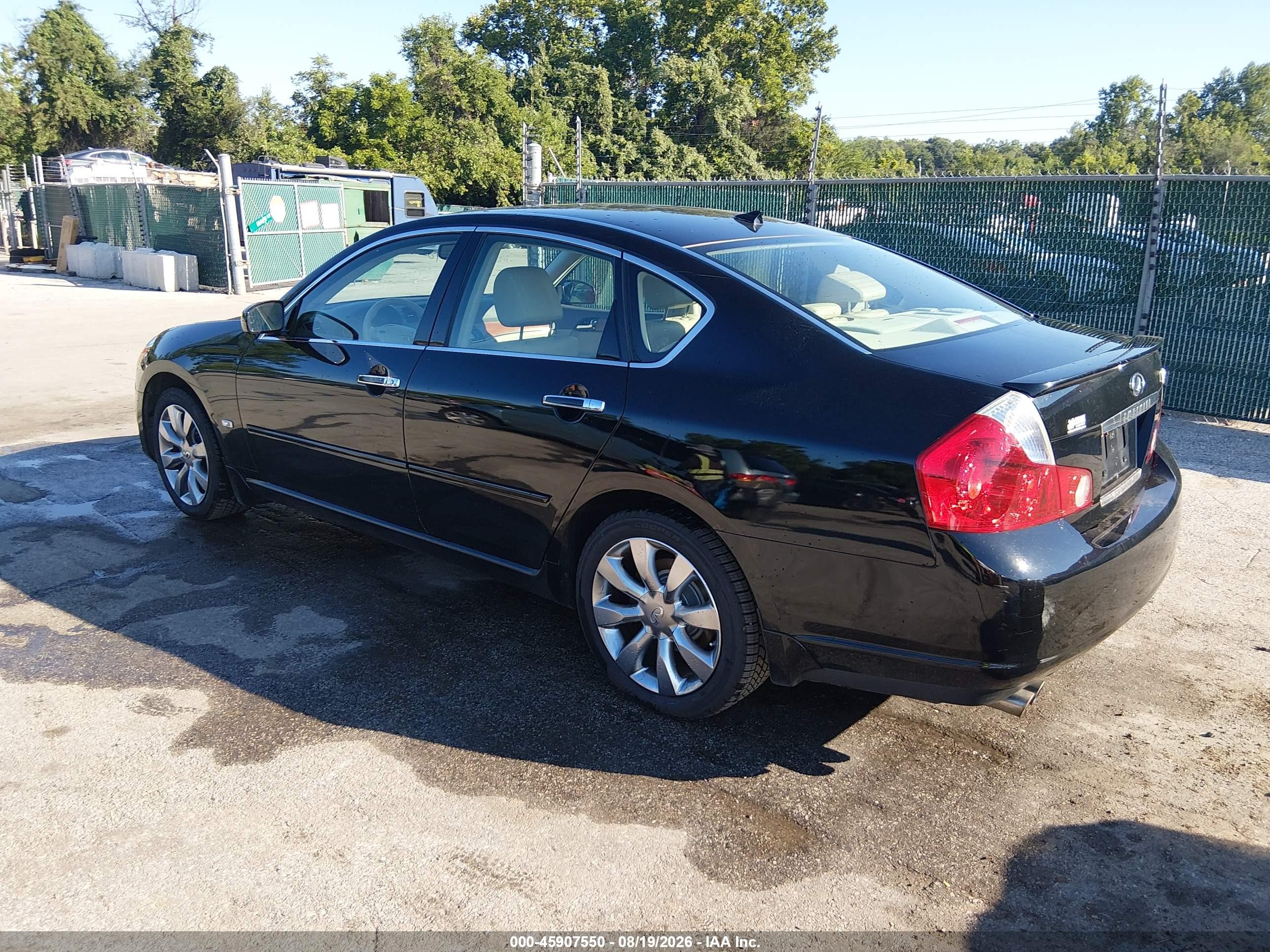 2007 Infiniti M35x Черный vin: JNKAY01FX7M452538